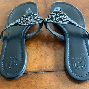 Tory Burch Miller Sandals. Like new. This specific style only at Nordstrom